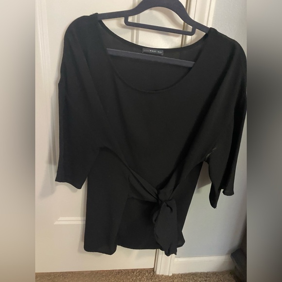 Black Women's Top by west Kei size large - Picture 1 of 3